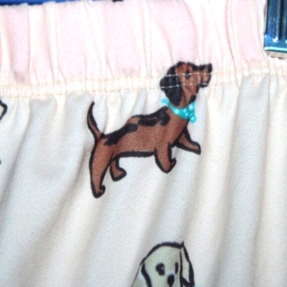 Capelton Road Dog Print Lounge Shorts S-M NWT - Picture 7 of 8